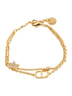 Dior Petit CD Dubbele Armband, Ophalen of Verzenden, Nieuw, Goud, Goud