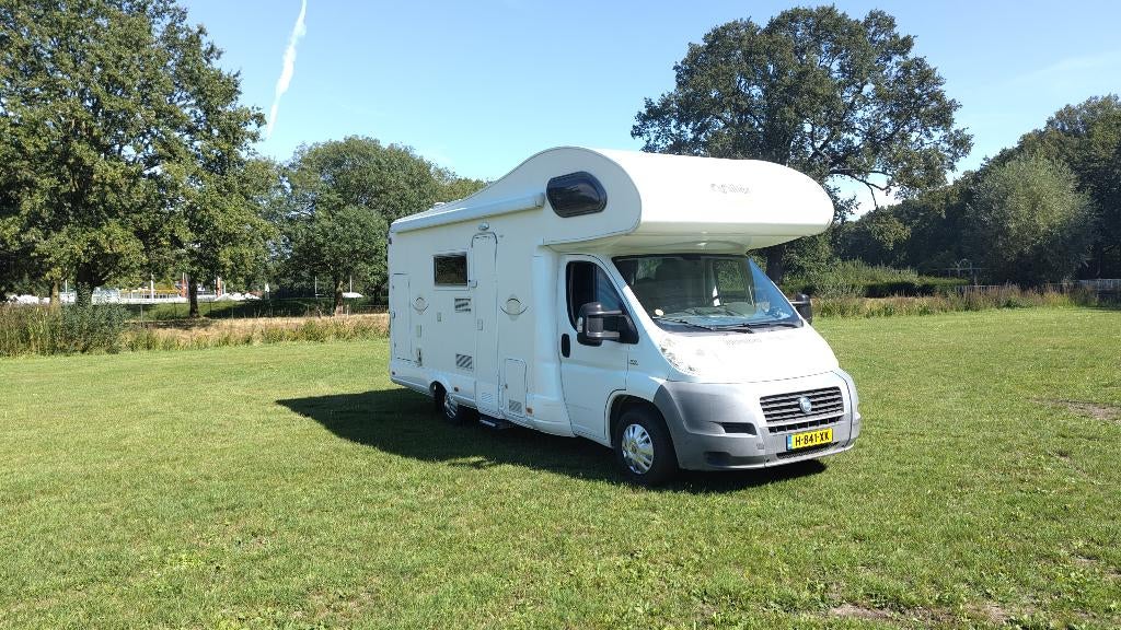 Mooie alkoof camper 6 personen, Alkoof, Ringverwarming, Fiat, 6 tot 7 meter