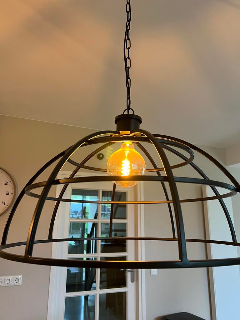 2 mooie grote zwarte lampen, Ophalen of Verzenden, Zo goed als nieuw, 50 tot 75 cm