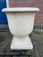 2 originele Franse bloembakken, Ophalen, Steen, Gebruikt, Minder dan 60 cm