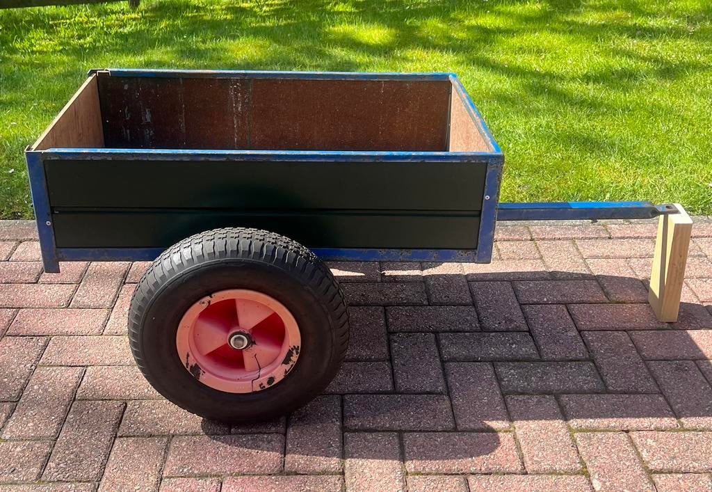 Skelter kipkar, Ophalen, Gebruikt, Mammoet, Met kar of aanhanger