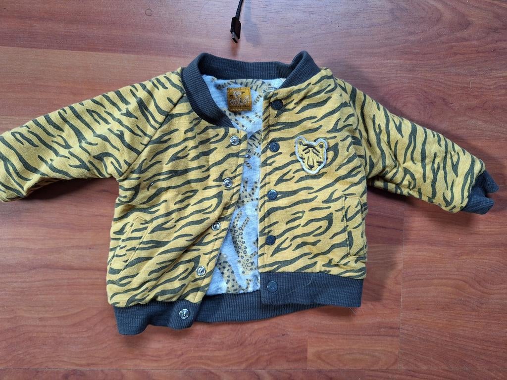 Jasje van Feetje, maat 56, Kinderen en Baby's, Babykleding | Maat 56, Verzenden, Zo goed als nieuw, Feetje, Jasje