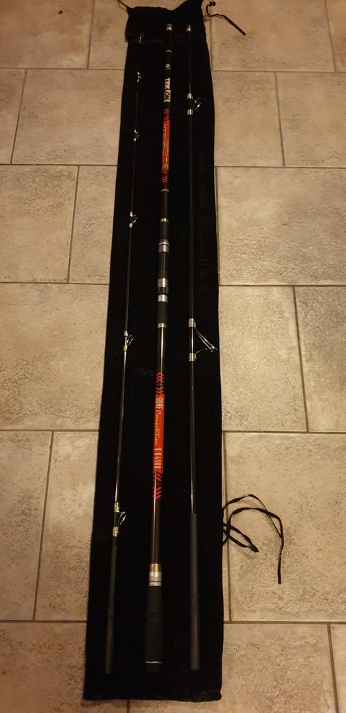 Grauvell Teklon Surf Competition 2 4500 zeevissen kanon!, Watersport en Boten, Hengelsport | Zeevissen, Werphengel, Ophalen of Verzenden