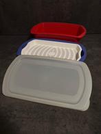 Vintage Tupperware Lunchbox, Ophalen of Verzenden, Gebruikt, Blauw, Overige typen