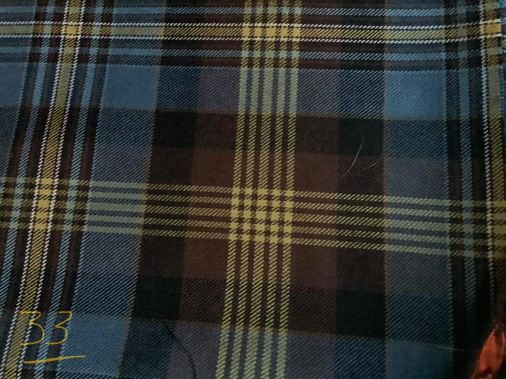 SCHOTSE whisky tartan Wol 11 once, prachtige lap, Lochcarron, Wol, Overige kleuren, 120 cm of meer, Ophalen of Verzenden