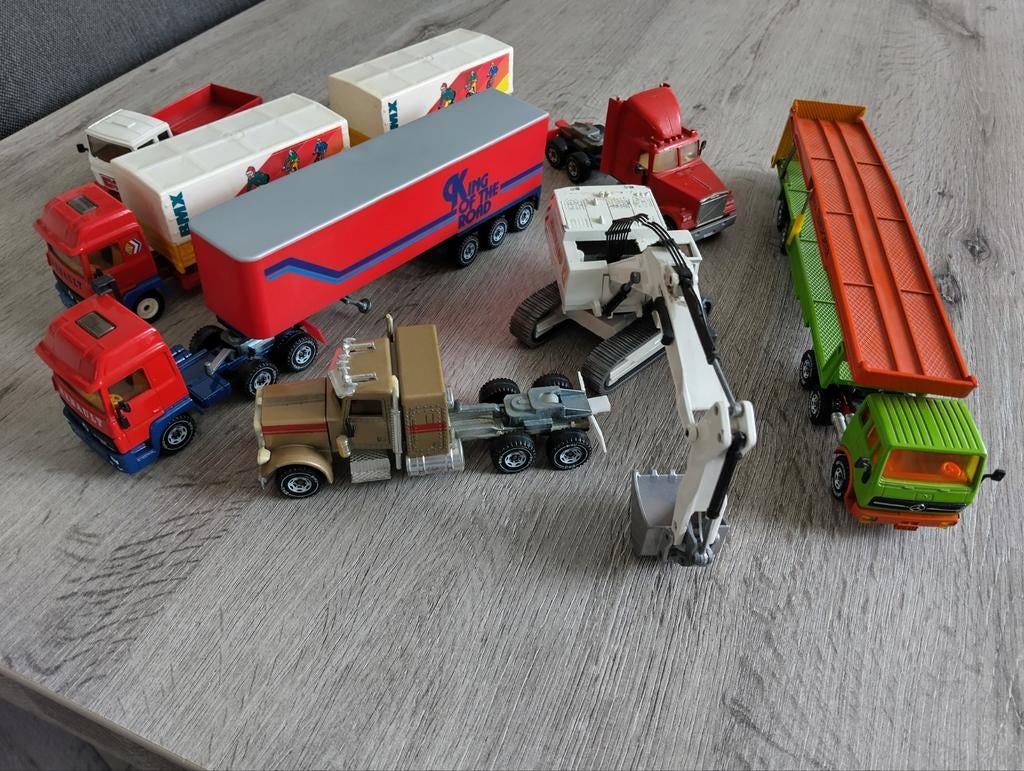 Partij Siku Renault/Mercedes/Man/Volvo miniaturen, Ophalen of Verzenden, Zo goed als nieuw, Bus of Vrachtwagen, SIKU