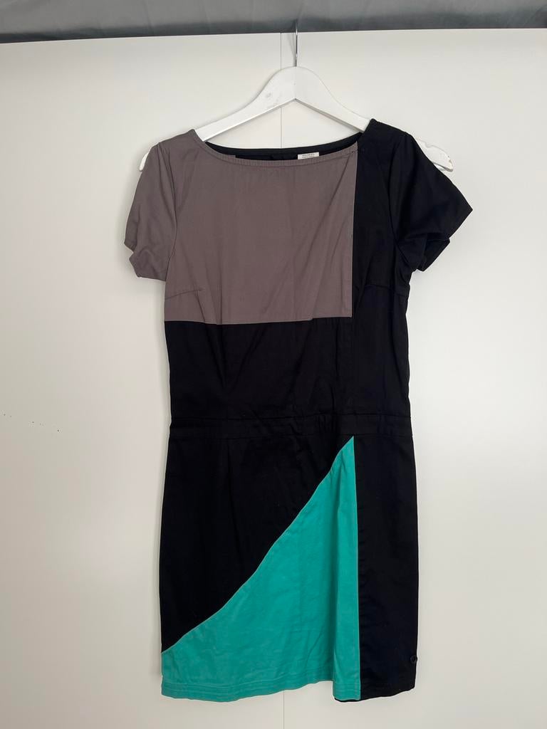 Skunkfunk jurk, Kleding | Dames, Zwart, Ophalen of Verzenden, Maat 36 (S), Gedragen