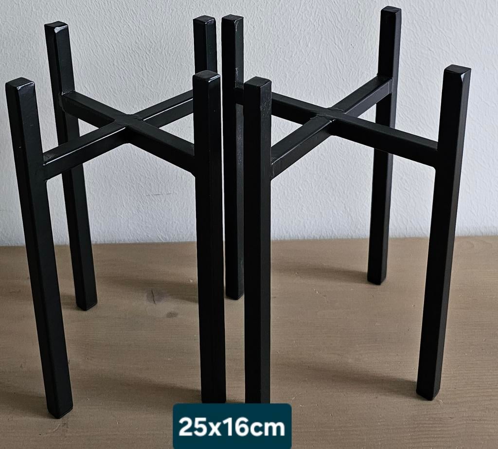 Twee Planten standaard, Volle zon, Eenjarig, Bloeit niet, Ophalen