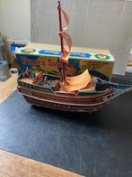 Twee Japanse blikken boten - 1 in doos, Verzenden