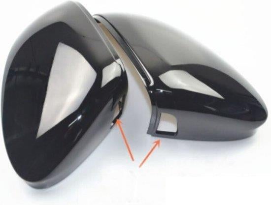 Spiegel Spiegelkappen Glans Zwart Geschitk Voor Vw Golf 8 MK, Verzenden, Automotive Parts, A.parts@hotmail.nl, Trasmolenlaan 12 3447 GZ Woerden