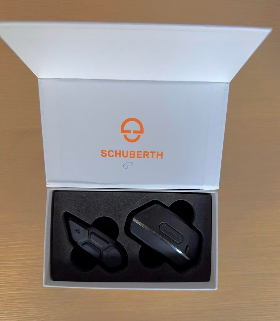 Schuberth SC2 Advanced Intercom (gebaseerd op SENA 50S), Motoren, Ophalen of Verzenden, Gebruikt