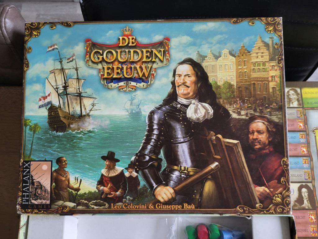 spel De gouden eeuw zgan, Hobby en Vrije tijd, Gezelschapsspellen | Bordspellen, Een of twee spelers, Ophalen of Verzenden, Zo goed als nieuw