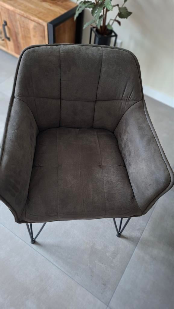 Nette eetkamer stoelen, Ophalen, Zo goed als nieuw, Grijs