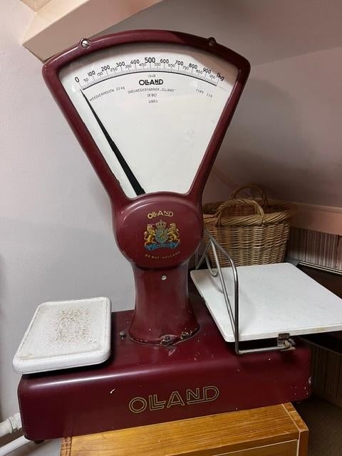 Antieke Olland Weegschaal, Ophalen