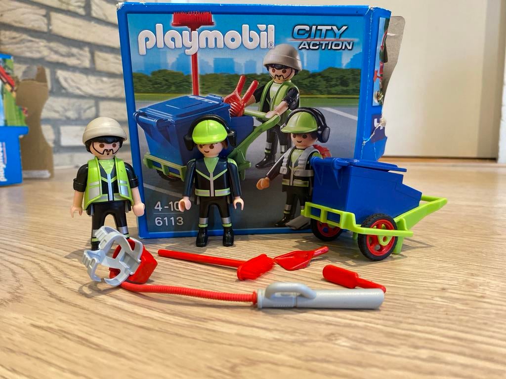 Playmobil City Action 6113, Ophalen, Gebruikt, Complete set