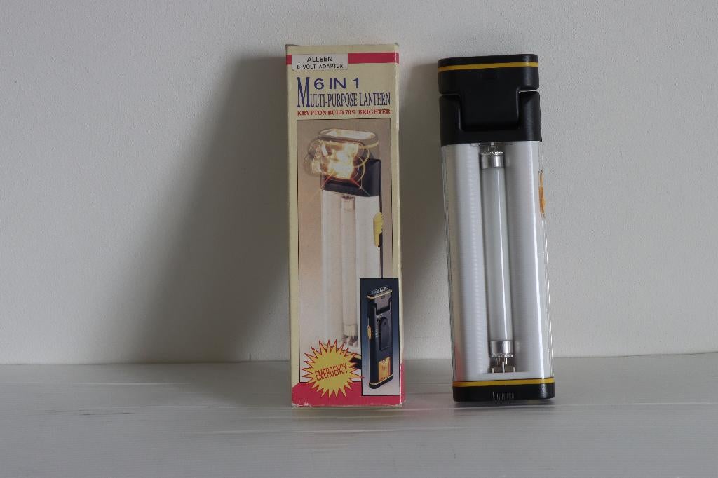 Pechlamp TL-lamp / zaklamp – ideaal voor in de auto!, Ophalen of Verzenden, Zo goed als nieuw, Batterij