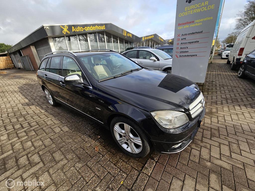 Mercedes C320CDI Estate VASTE PRIJS // NIEUWE APK, Achterwielaandrijving, 197 €/maand, 1650 kg, Origineel Nederlands