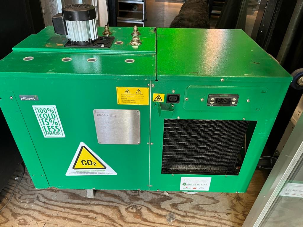Efficold Waterbad Bierkoeler (liggend model), Gebruikt, Efficold, Ophalen, Overige merken