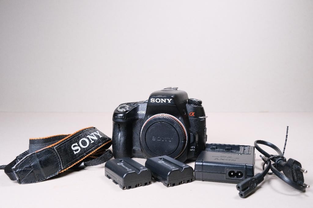 Sony A580 camera body, Ophalen of Verzenden, Gebruikt, Sony, Geen optische zoom