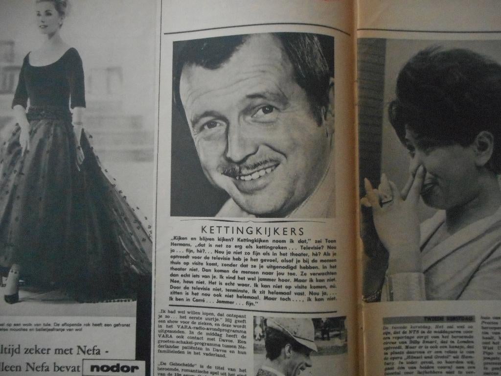 Toon Hermans. Kettingkijkers. 1963., Verzamelen, Ophalen of Verzenden, Gebruikt, Boek, Tijdschrift of Artikel