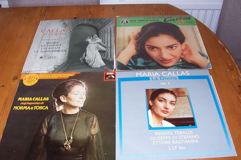 MARIA CALLAS  8  LP'S, Gebruikt, Opera of Operette, Ophalen of Verzenden, 12 inch