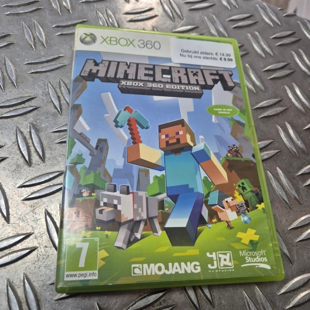 Minecraft voor de Xbox360 Met garantie, Spelcomputers en Games, Games | Xbox 360, Vanaf 18 jaar, 1 speler, Ophalen of Verzenden