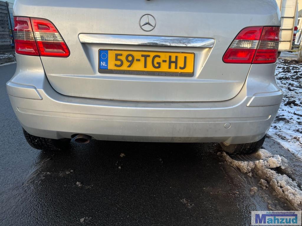 MERCEDES B KLASSE W245 ZILVER 761 achterbumper 2005-2011, Auto-onderdelen, Gebruikt, Mercedes-Benz AG, Mercedes-Benz, Ophalen of Verzenden
