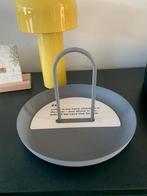 Dienblad Zone Denmark Singles Warm Grijs 20 x 13 cm, Ophalen of Verzenden, Nieuw, Rond, Metaal