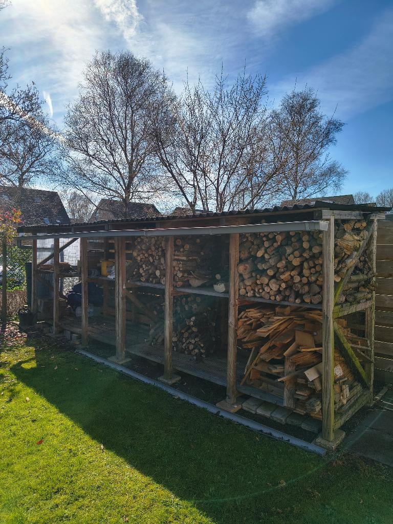 haardhout 2,5kuub, Tuin en Terras, Haardhout, Minder dan 3 m³, Ophalen of Verzenden, Blokken