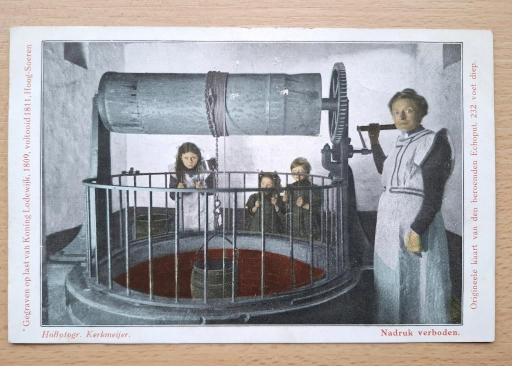 Ansichtkaart echoput Hoog-Soeren - rond 1930, Verzamelen, Verzenden, 1920 tot 1940, Ongelopen, Gelderland