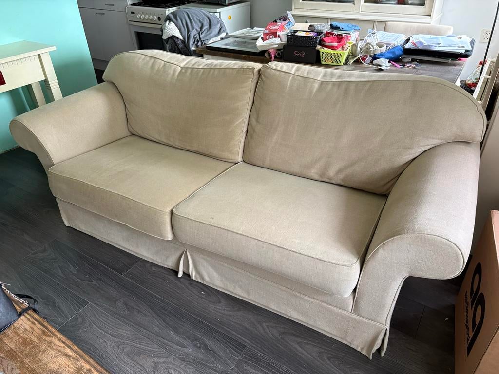 Comfortabele bank gratis af te halen, Huis en Inrichting, Ophalen, Gebruikt, 150 tot 200 cm, Tweepersoons