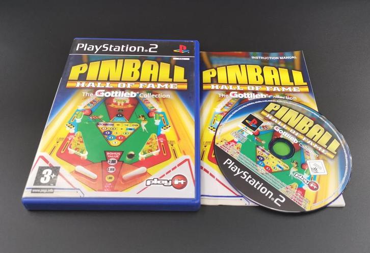 PS2 Pinball Hall Of Fame The Gottlieb Collection, Spelcomputers en Games, Games | Sony PlayStation 2, Zo goed als nieuw, 1 speler
