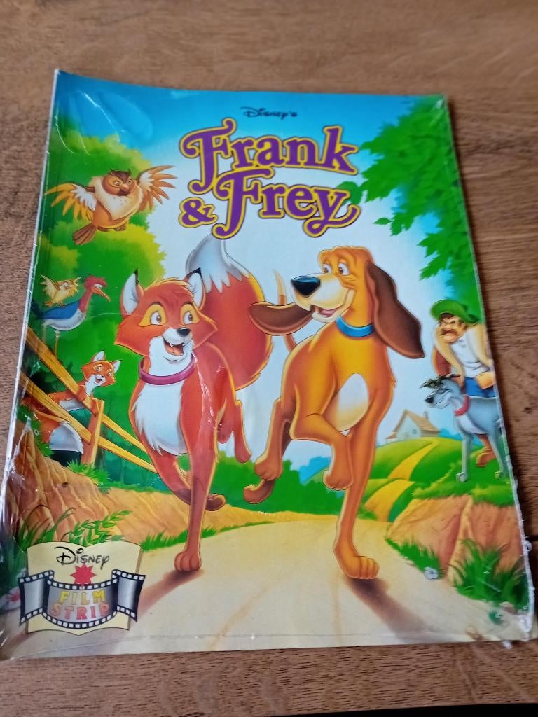 Disney Frank en Frey filmstrip, Verzamelen, Ophalen of Verzenden, Overige figuren, Gebruikt, Beeldje of Figuurtje