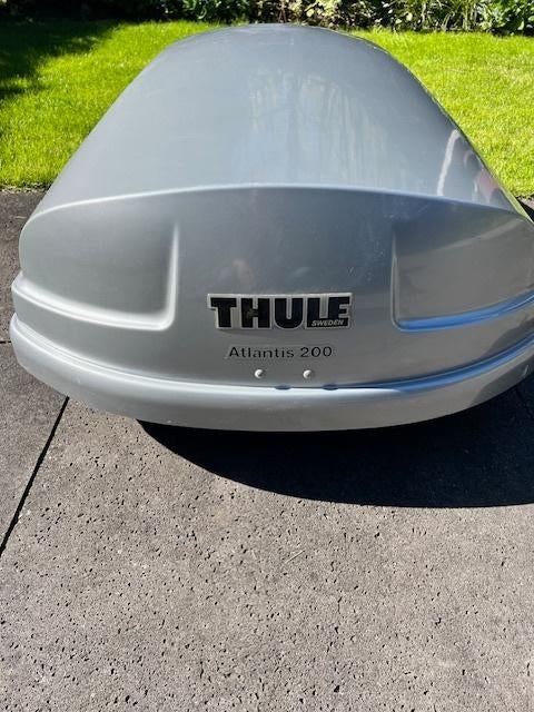 Thule dakdragers en dakkoffer, Auto diversen, Dakkoffers, Ophalen, Gebruikt