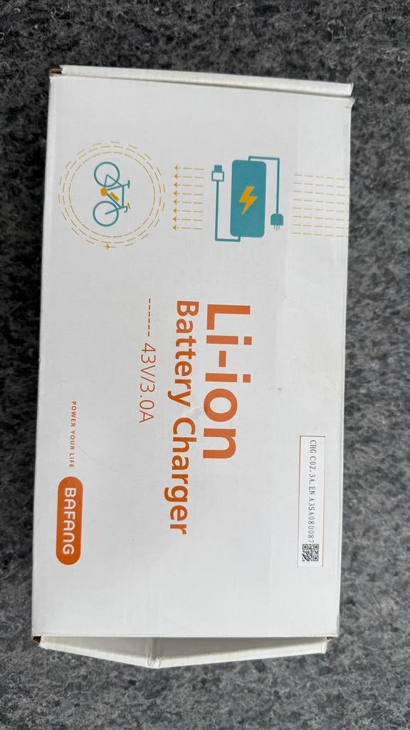 Bafang 43V 3A Snellader 1-polig gebruikt maar als nieuw, Ophalen of Verzenden, Zo goed als nieuw