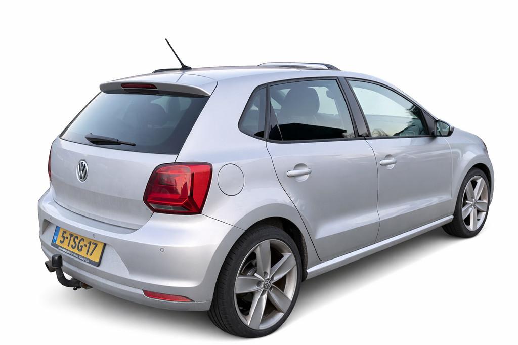 Volkswagen Polo 1.2 TSI Highline Airco|Cruise|Pano|Trekhaak, Auto's, Volkswagen, Euro 6, 4 cilinders, Start-stop-systeem, Origineel Nederlands