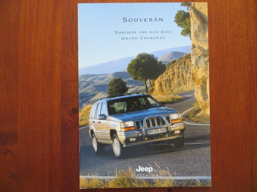Jeep Cherokee Zubehör (april 1998), Ophalen of Verzenden, Nieuw, Overige merken