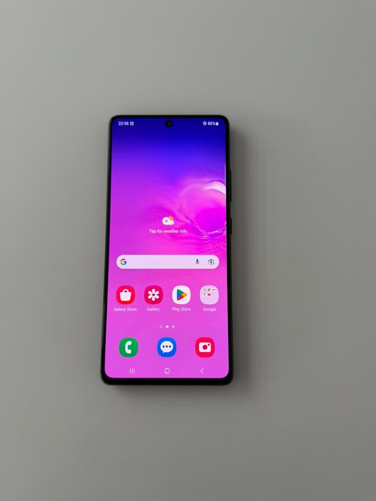 Samsung S10 Lite 128GB - Zo goed als nieuw!, Zwart, Ophalen of Verzenden, Zo goed als nieuw, Galaxy S10