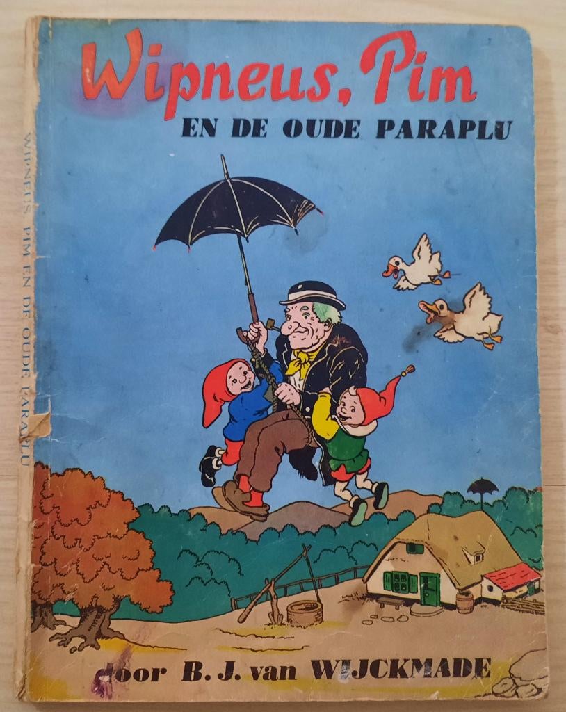 Boekje Wipneus, Pim en de oude paraplu, Ophalen of Verzenden, Gelezen, B.J. van Wijckmade, Fictie algemeen