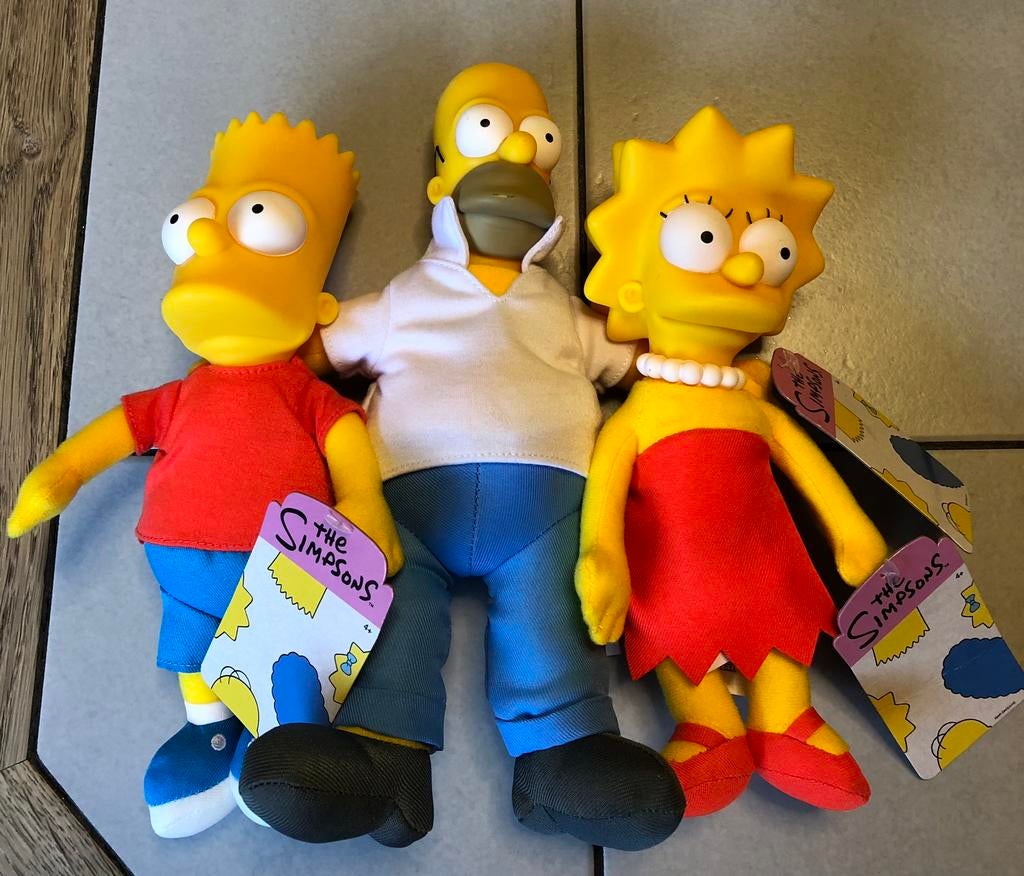De Simpsons figuren Homer Bart en Lisa nieuw, Ophalen, Nieuw