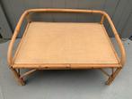Bamboe rotan tafeltje rekje plank - vintage retro, Huis en Inrichting, Woonaccessoires | Wandplanken en Boekenplanken, Ophalen