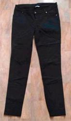 Zwarte jeans croco print 42 L, Ophalen of Verzenden, Zo goed als nieuw, Zwart