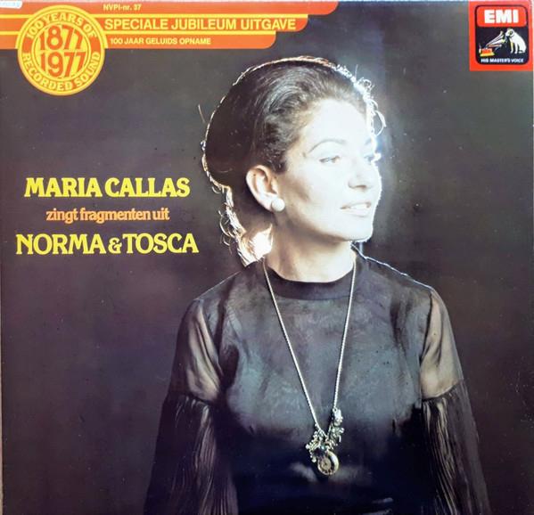 Maria Callas zingt fragmenten uit Norma & Tosca LP, Gebruikt, Opera of Operette, Modernisme tot heden, Ophalen of Verzenden