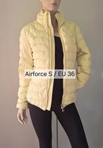 Nieuwe Airforce gewatteerde jas lime yellow S / 36, Airforce, Geel, Nieuw, Ophalen of Verzenden