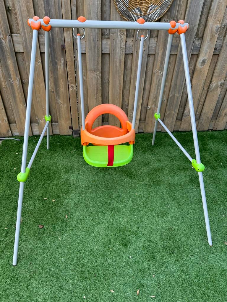Smoby Baby Schommel - Veilig en Kleurrijk Plezier voor Klein, Kinderen en Baby's, Speelgoed | Buiten | Speeltoestellen, Ophalen of Verzenden