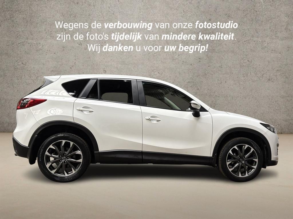 Mazda CX-5 2.5 SkyActiv-G 192 GT-M 4WD 192Pk Automaat (NAVIG, Auto's, Mazda, Automaat, 12 maanden, Gebruikt, Wit