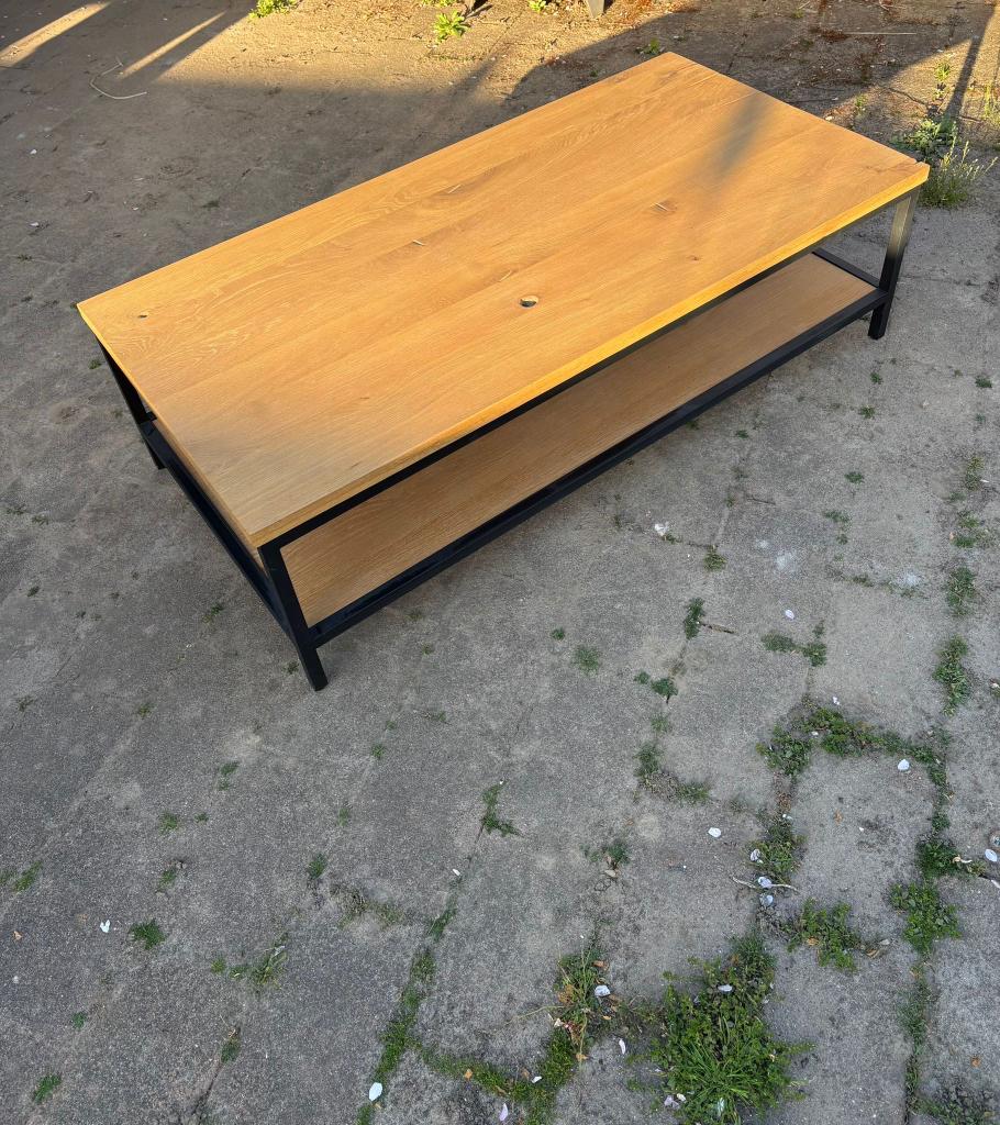 Salontafel, Ophalen, 50 tot 100 cm, Zo goed als nieuw, 150 tot 200 cm