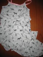 2-delig jurkje, 110/116, H+M, met dieren-motief, Kinderen en Baby's, Kinderkleding | Maat 110, Ophalen of Verzenden, Zo goed als nieuw