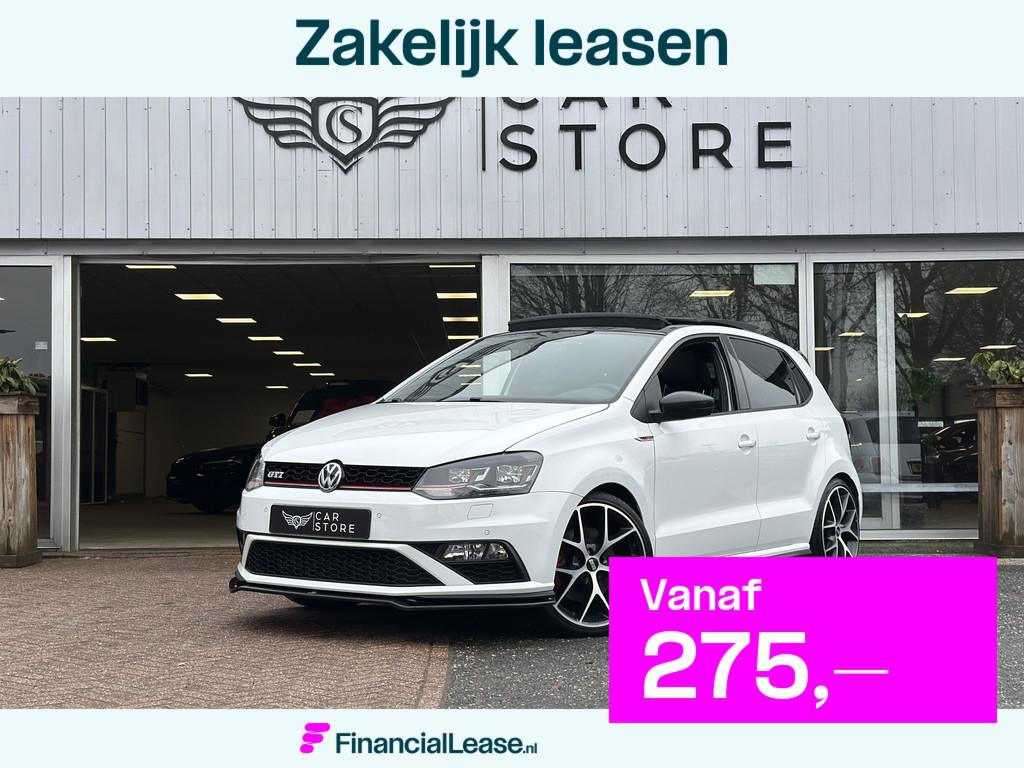 Volkswagen Polo 1.8 TSI GTI |PANO|BBS|MAXTON|STOEL VWM|LED|C, Voorwielaandrijving, Gebruikt, Euro 6, Wit