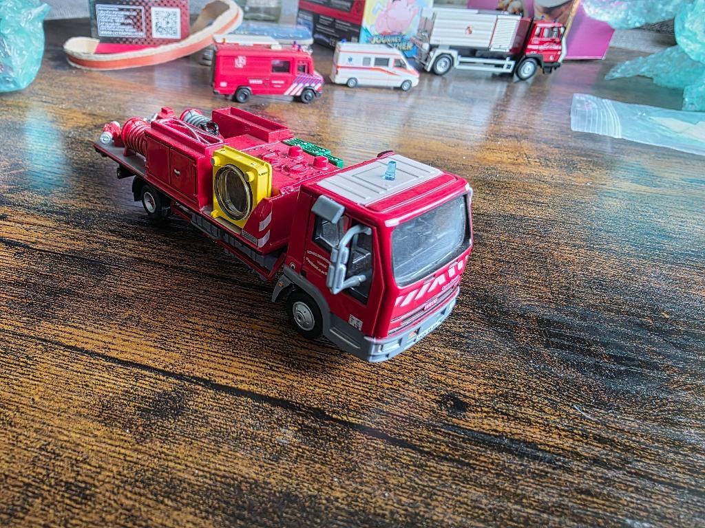 1:64 DelPrado 1998 VPCA Iveco Franse brandweerwagen, Ophalen of Verzenden, Gebruikt, Auto